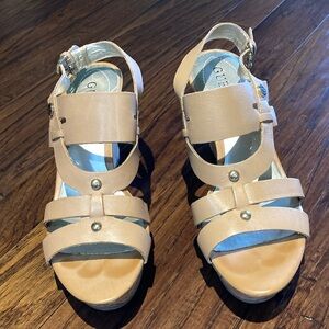 Guess Cork Wedges